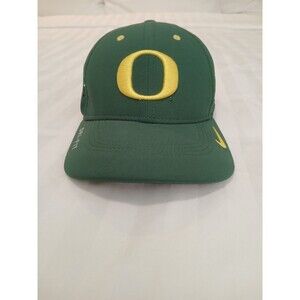 Nike Dri Fit Legacy 91 Oregon Ducks Fitted Hat Men's M/L Sports Stretch College